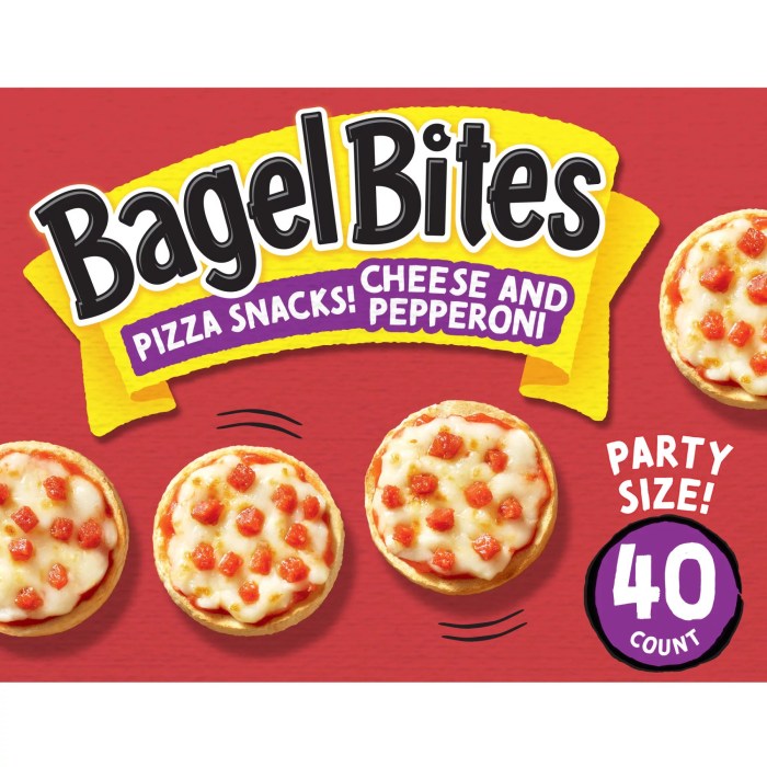 Bagel bites nutrition facts