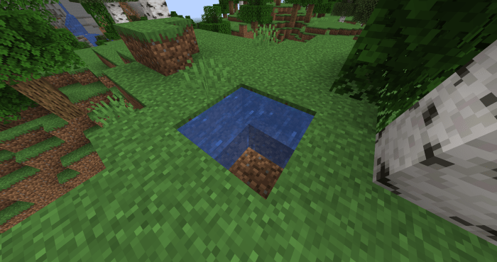 How do you water a plant in minecraft