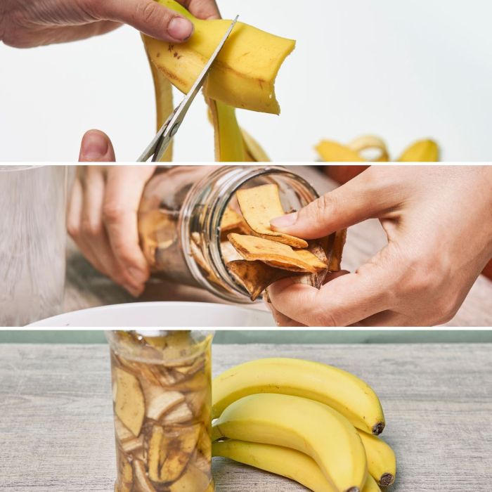 How to make banana water for plants