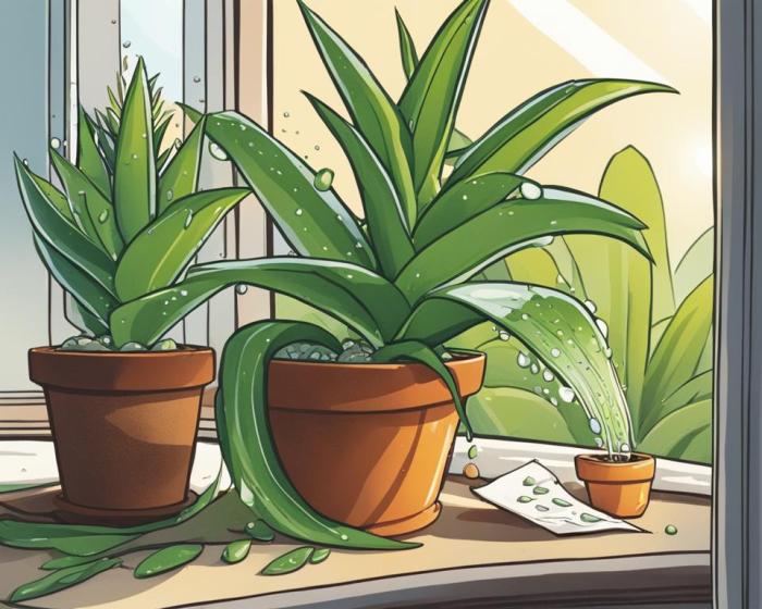 How much to water an aloe plant